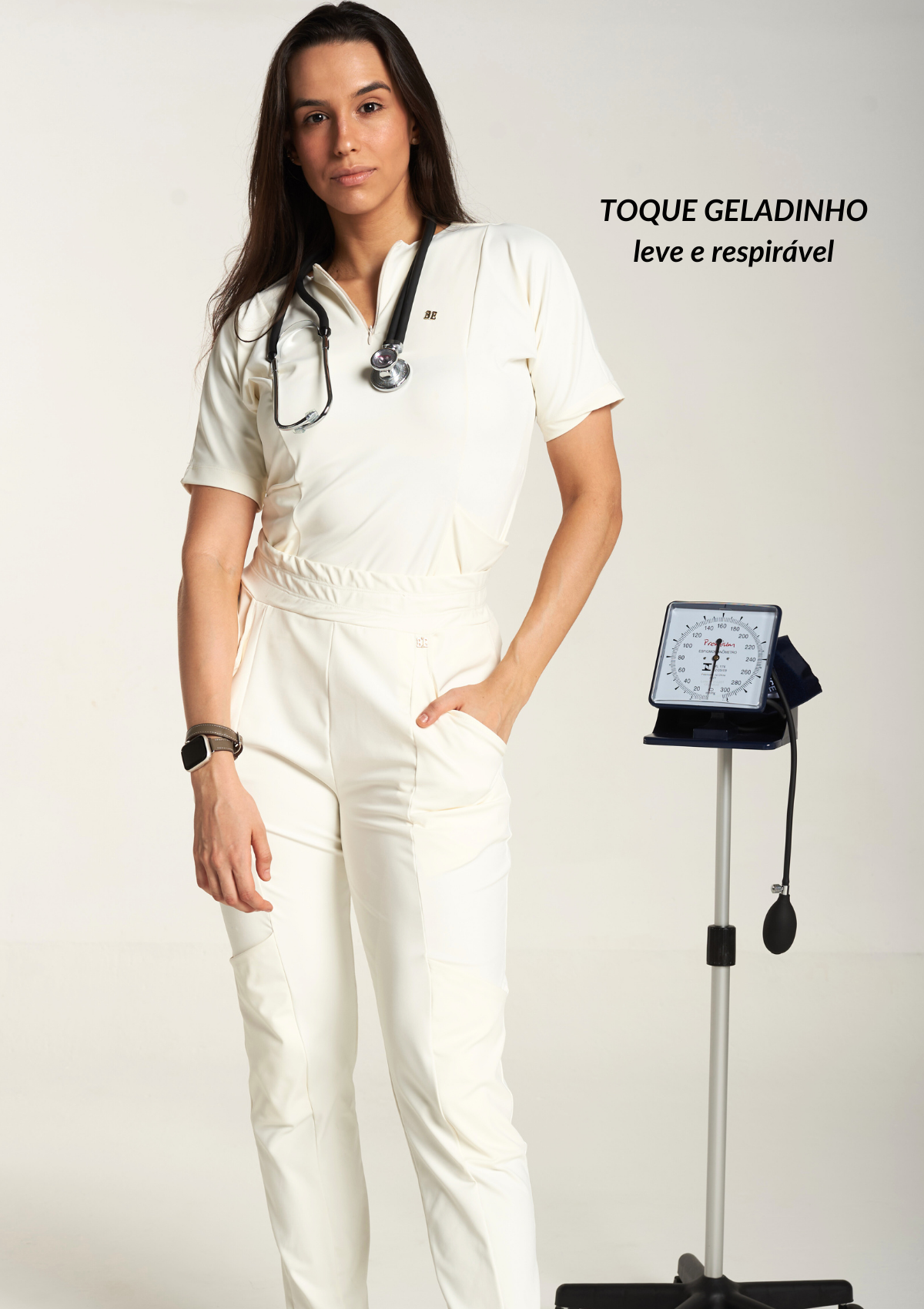 Scrub Paula - Branco