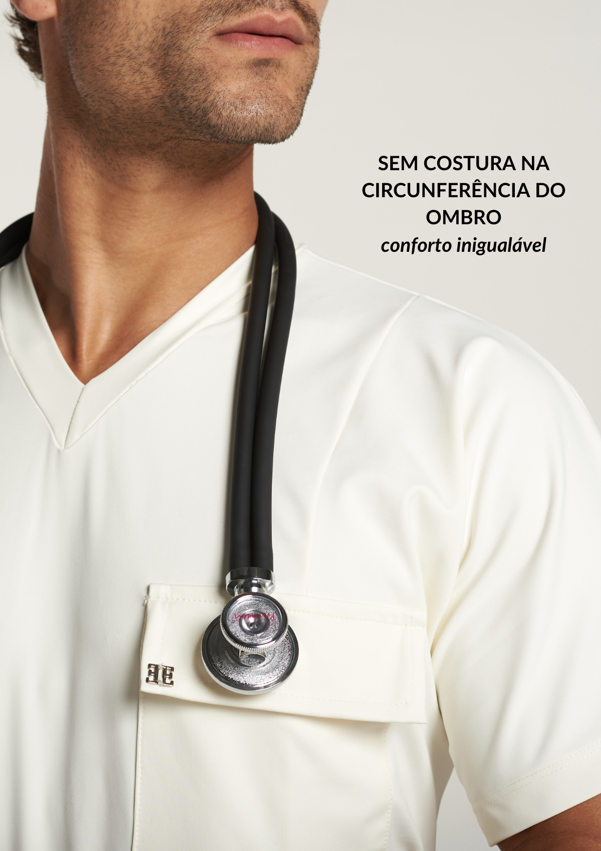 Scrub Pedro - Off White