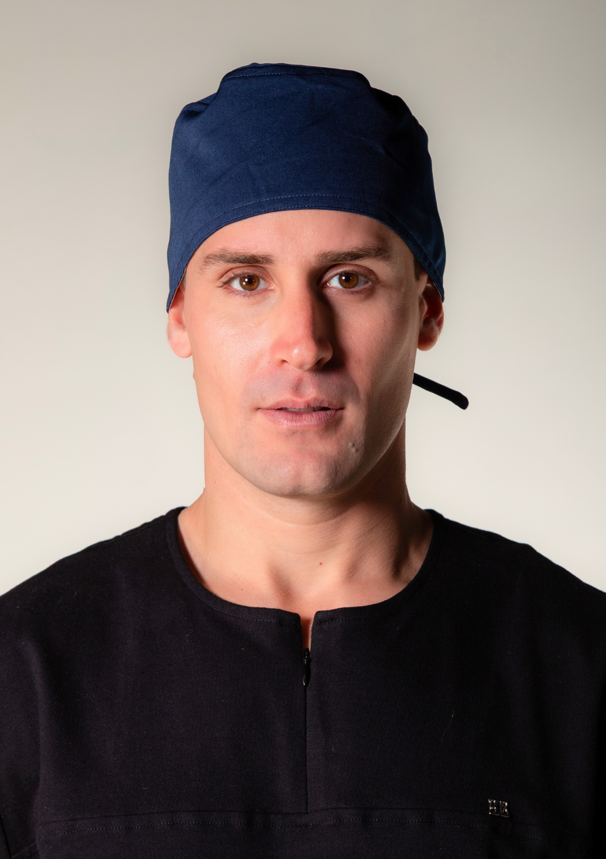 Touca Cirúrgica Malha Azul Marinho