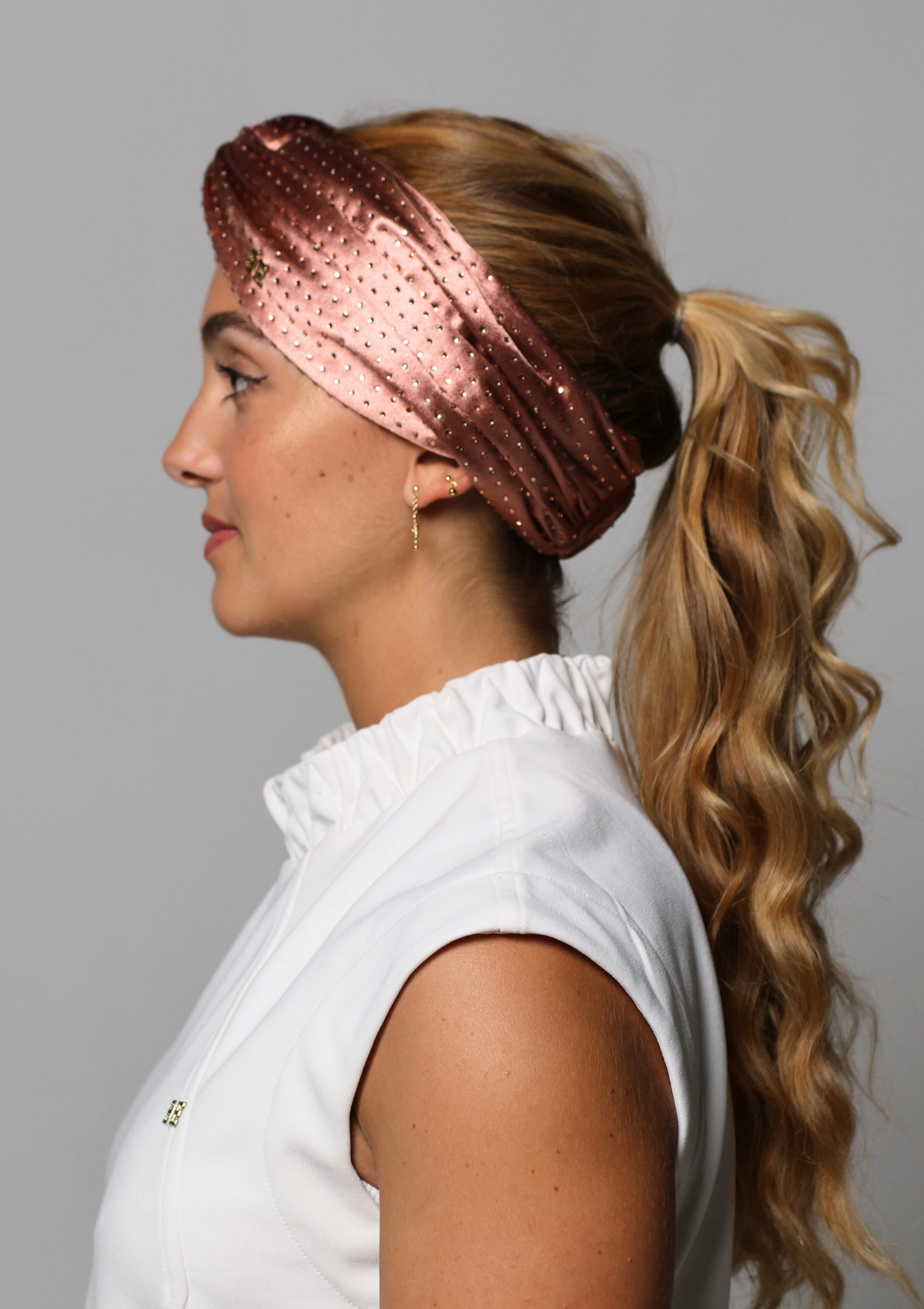 Turbante Star Rosé Gold