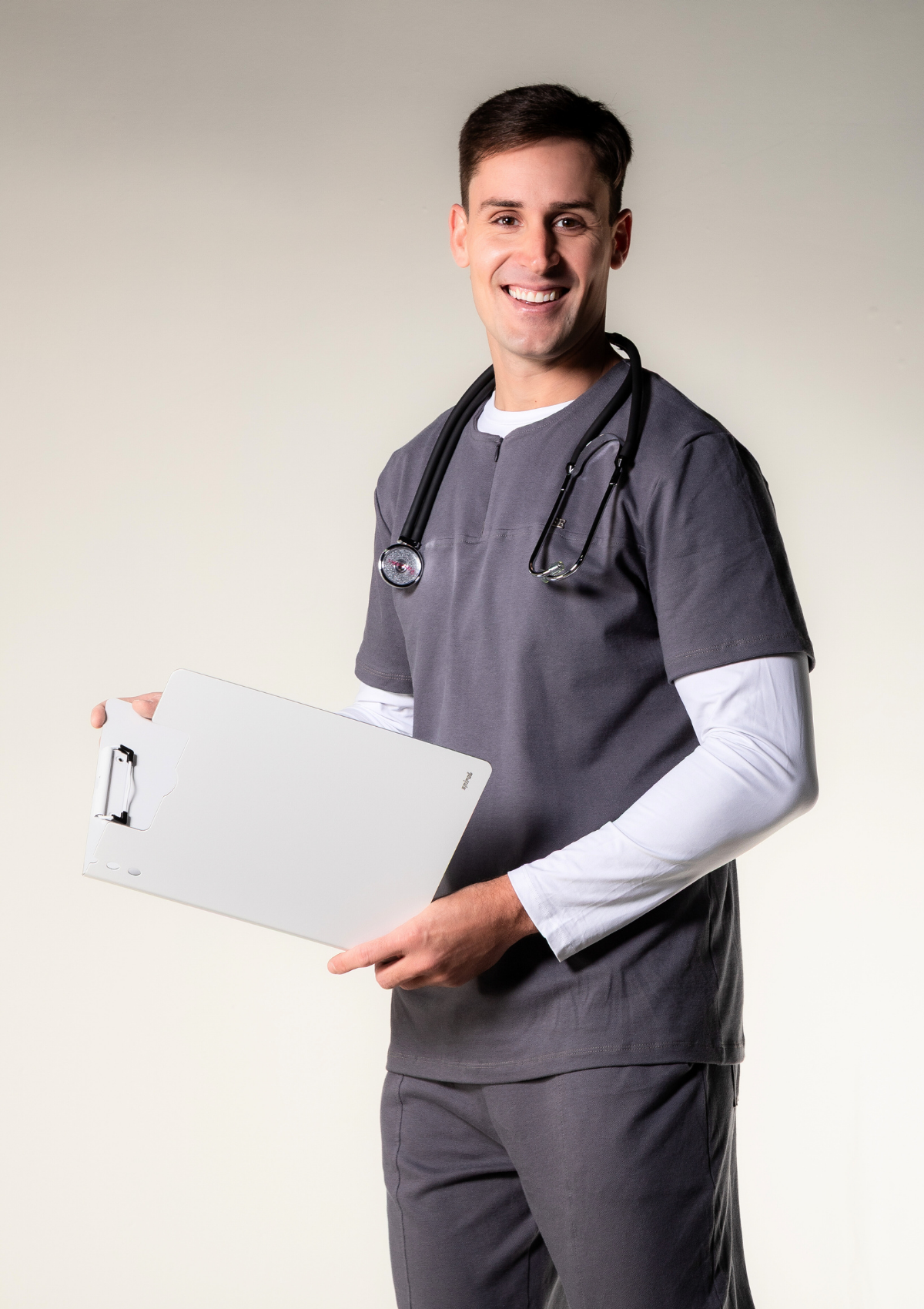 Underscrub Masculina Manga Longa - Branca