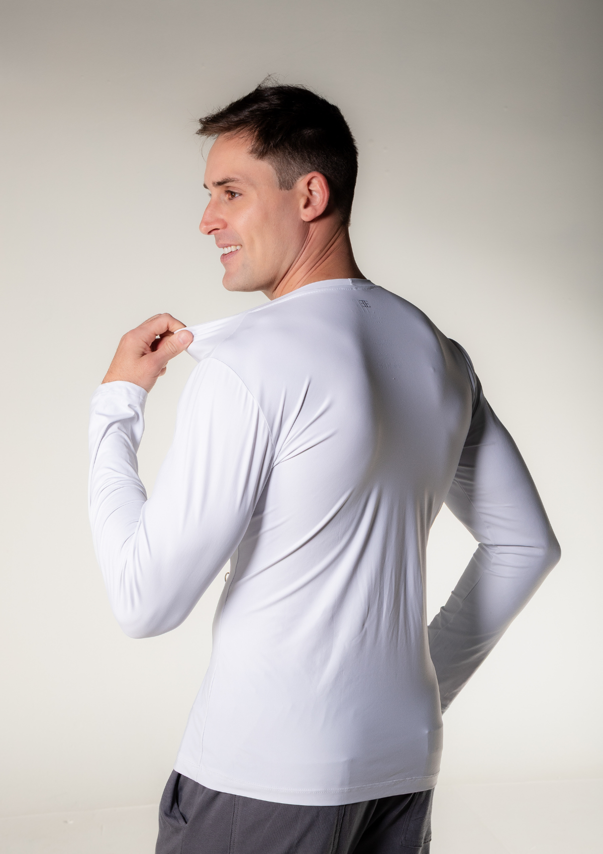 Underscrub Masculina Manga Longa - Branca