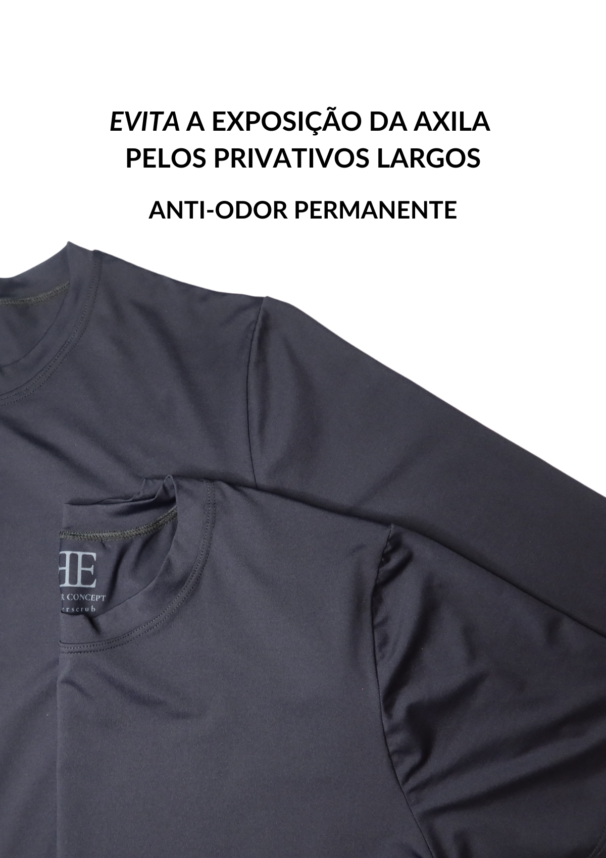 Underscrub Manga Longa - Preta