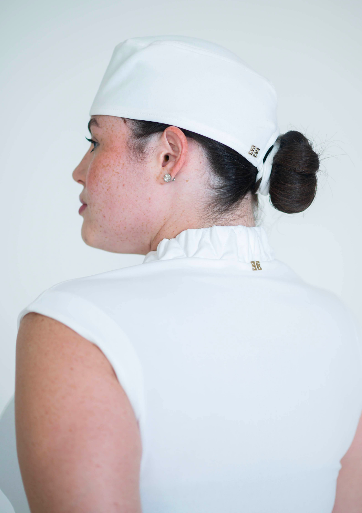 Touca Cirúrgica Malha Branca