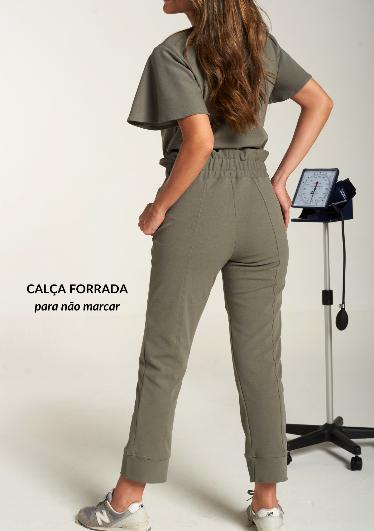 Scrub Nathália - Cinza