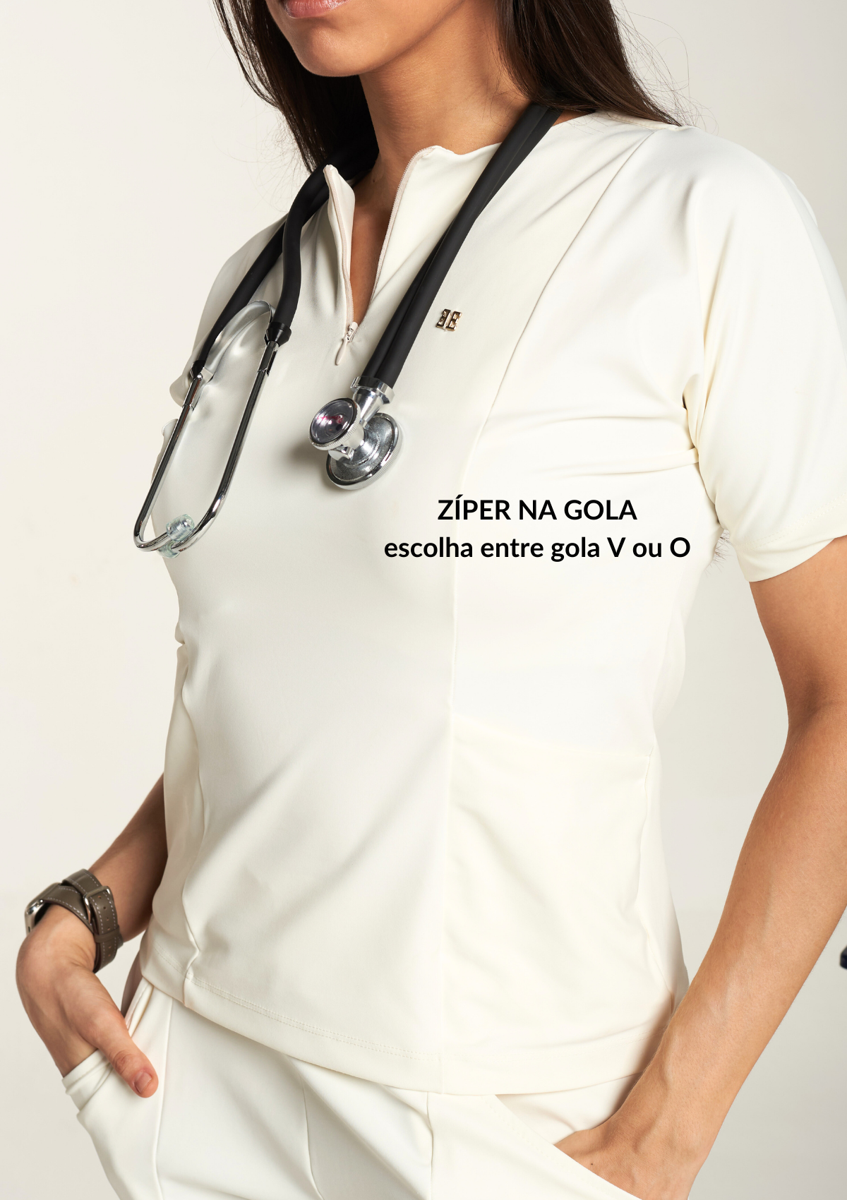 Scrub Paula - Branco