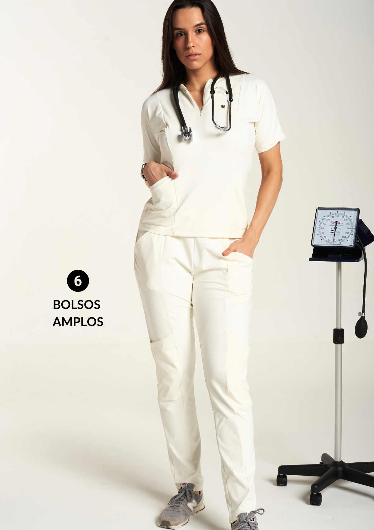 Scrub Paula - Branco