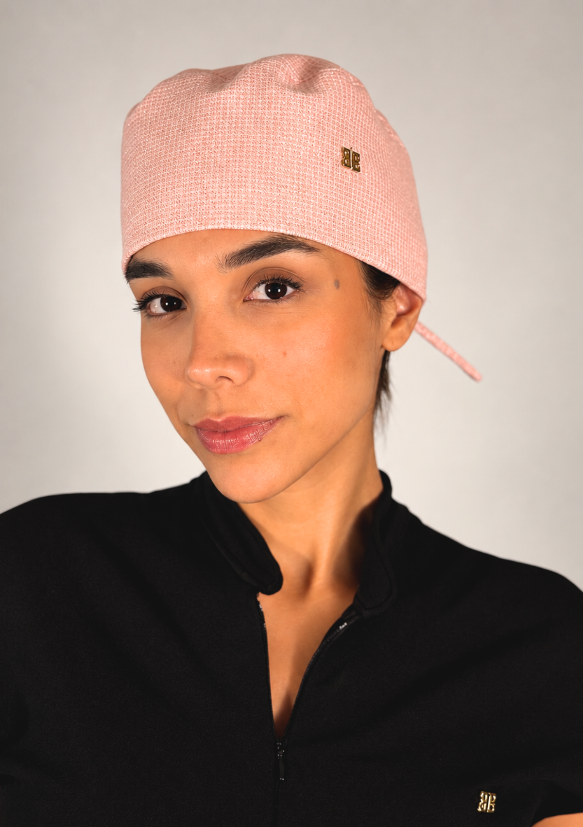NEW - Gorro Cirúrgico Sky Rosa Forrado em Cetim