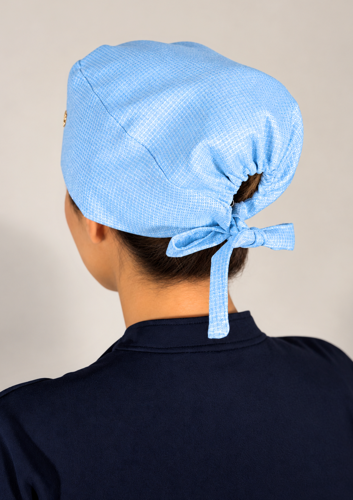 NEW - Gorro Cirúrgico Sky Blue Forrado em Cetim