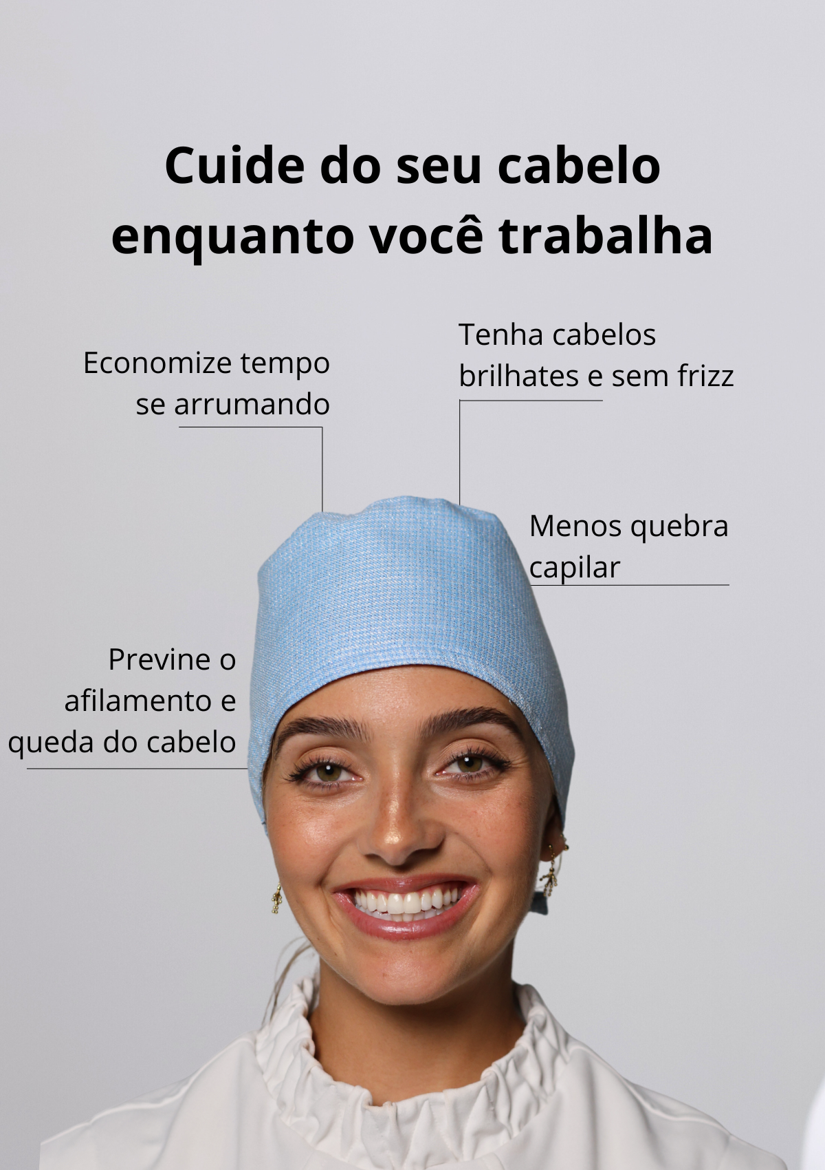 Touca Sky Blue