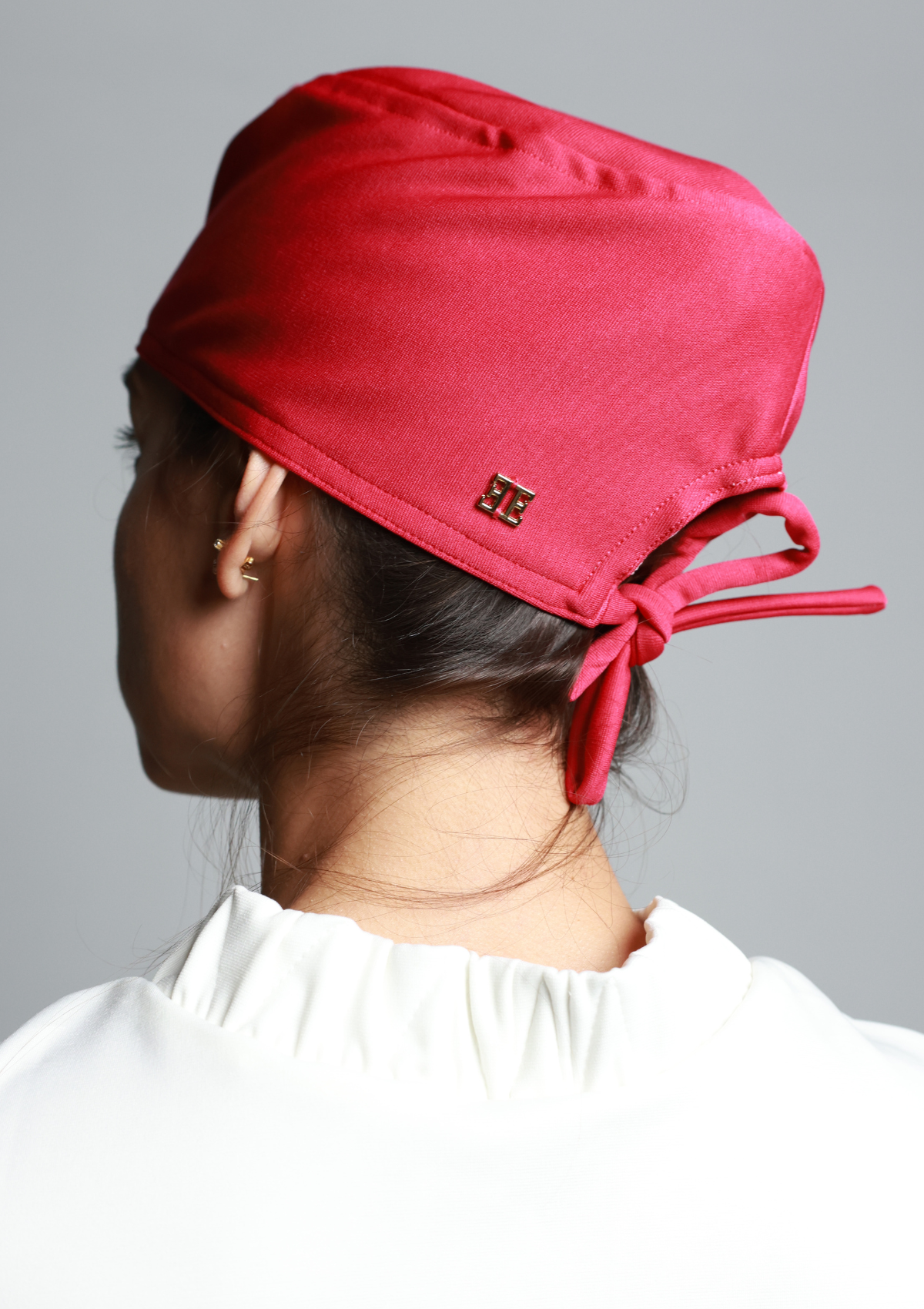 Touca Malha Rosa Pink