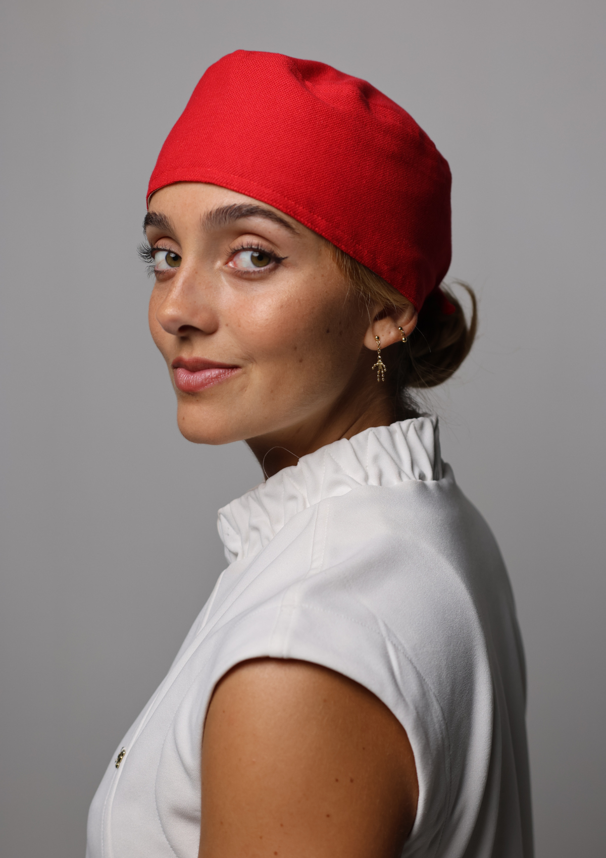 Touca Piquet Vermelha