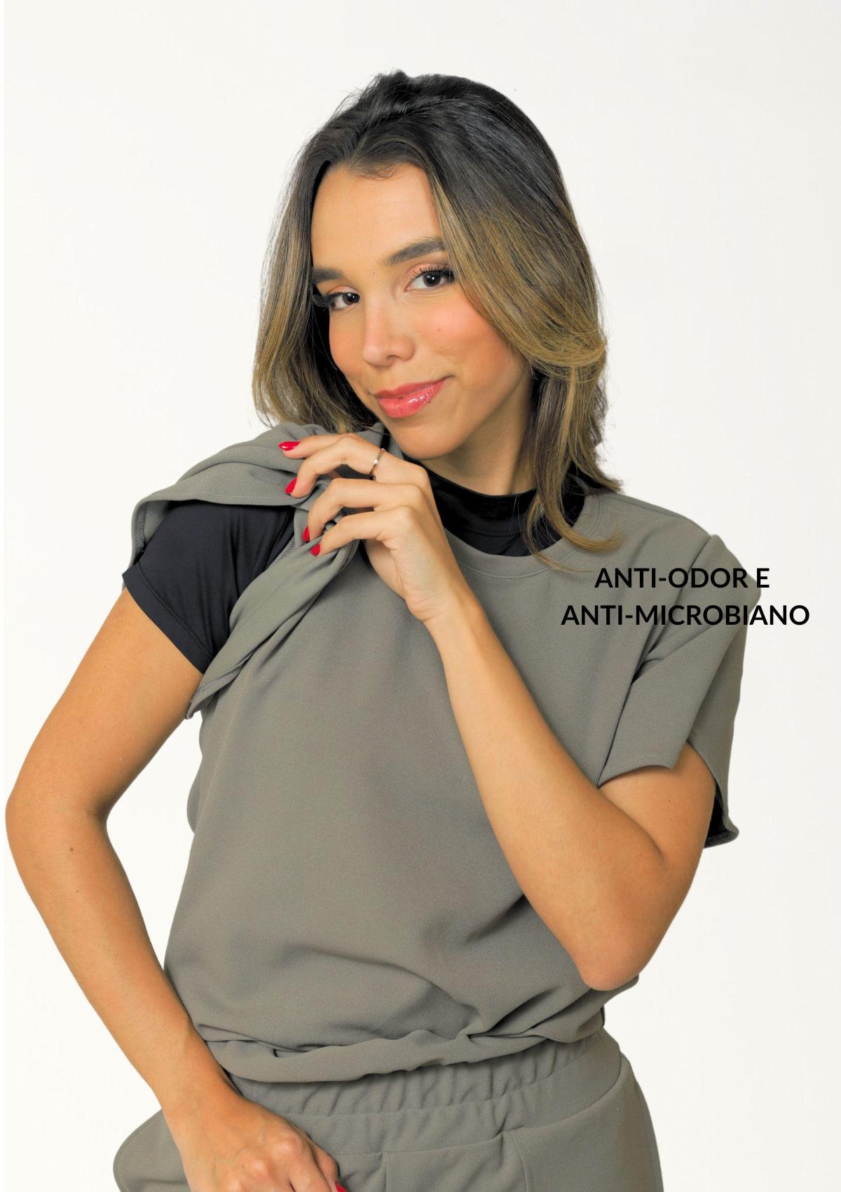 Underscrub Gola O - Preta