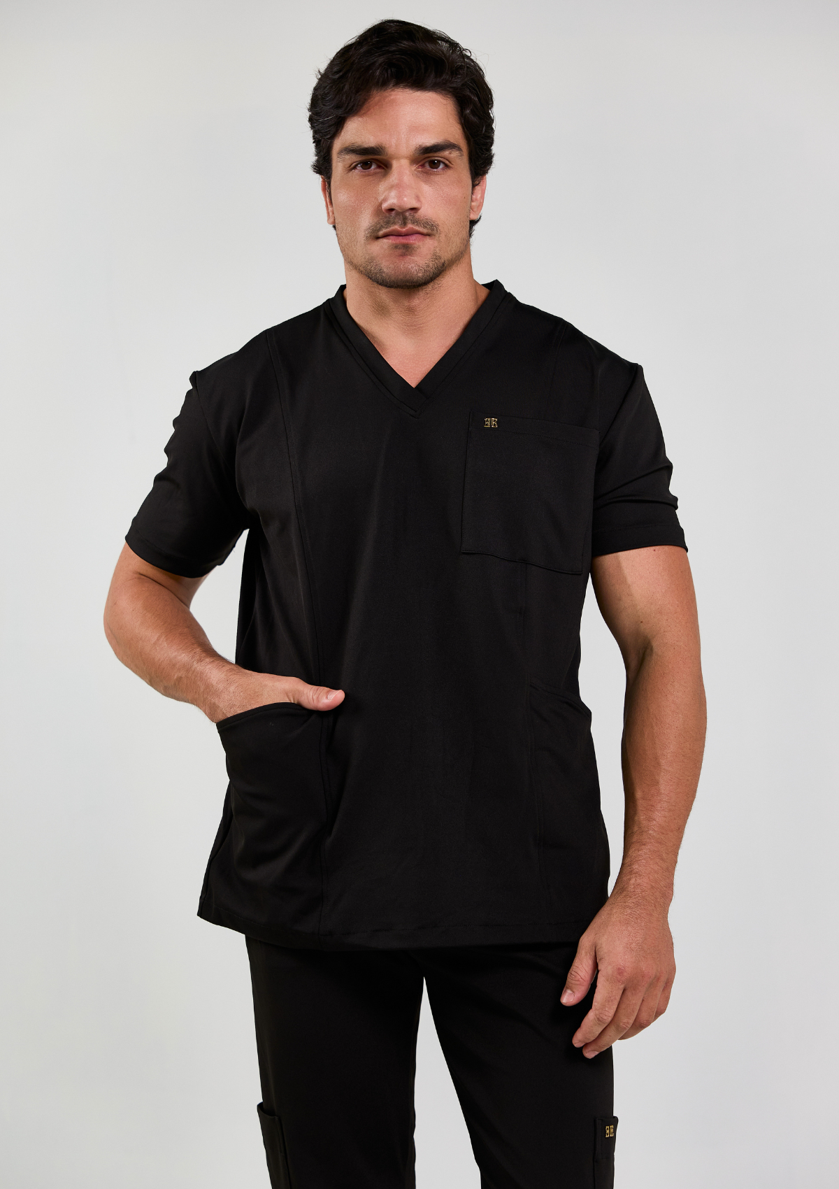 NEW - Scrub Gabriel Poliamida - Preto