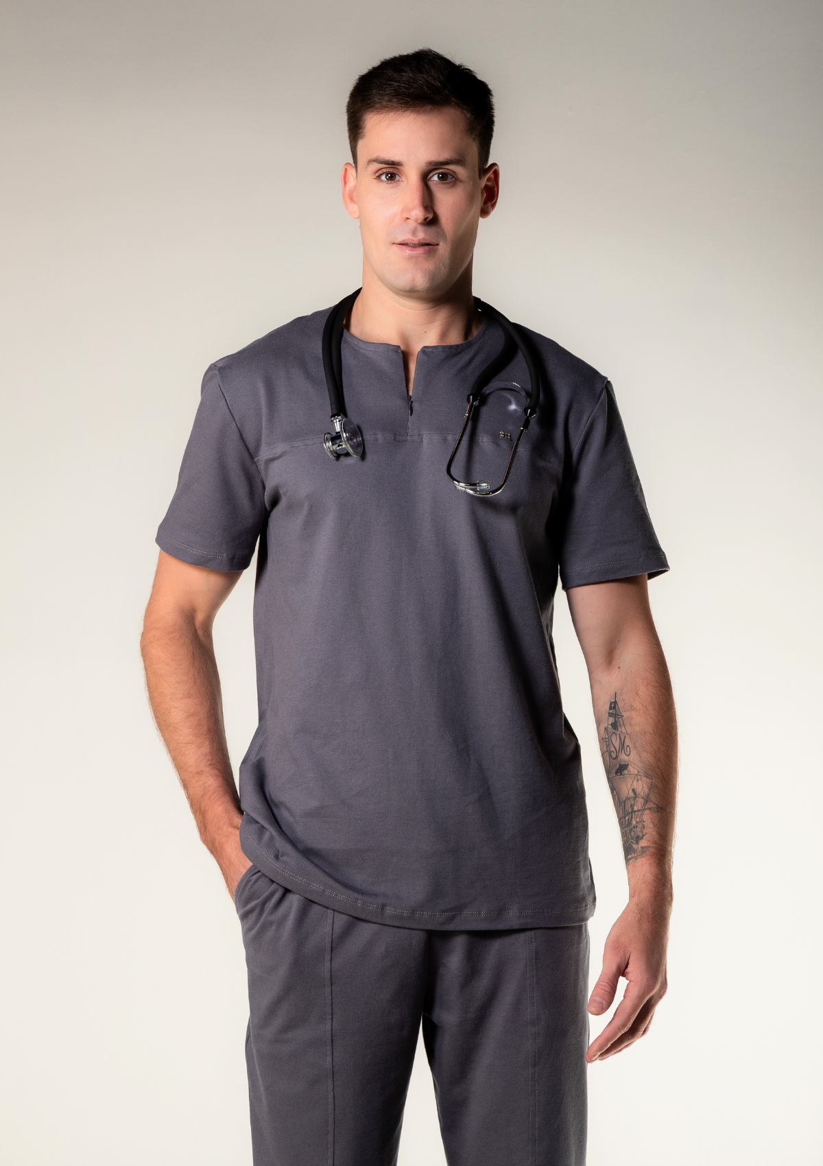 Scrub Bento - Cinza
