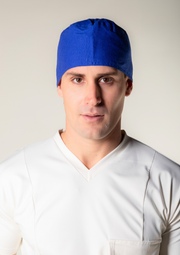 Touca Linho Azul