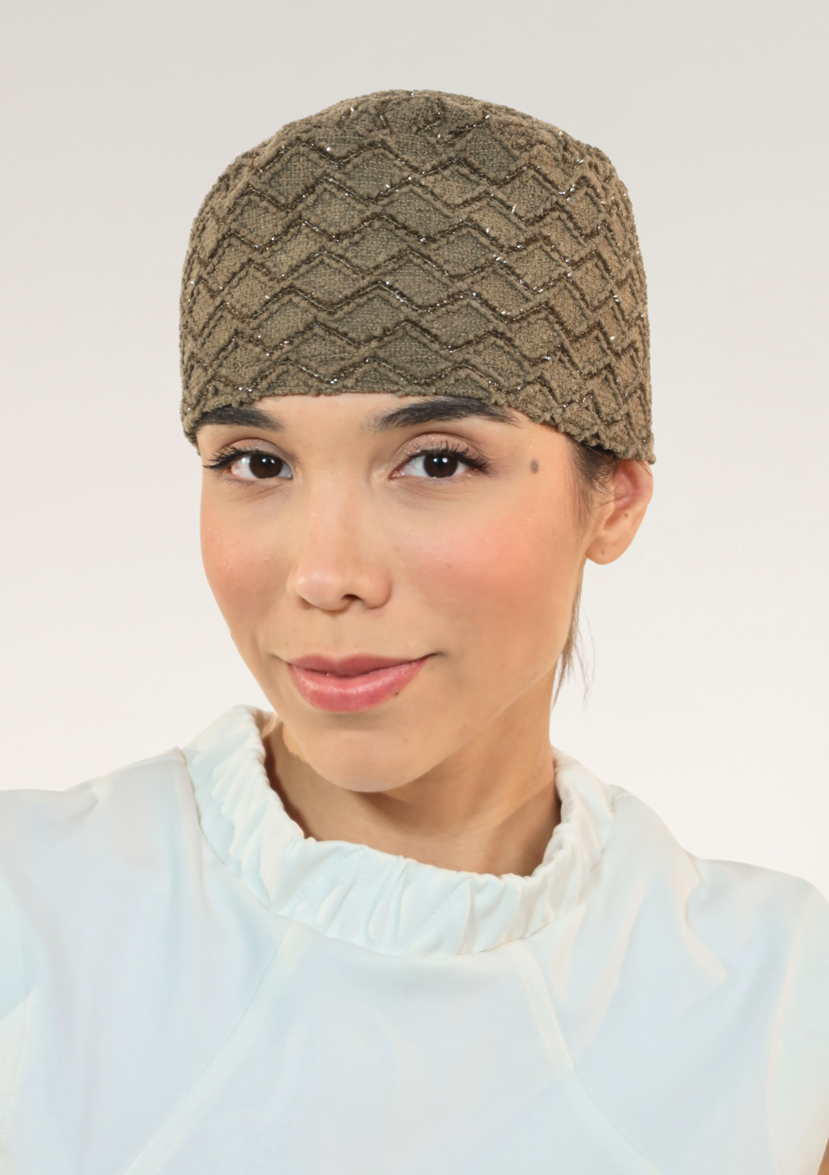 Touca Cirúrgica Tweed Verde