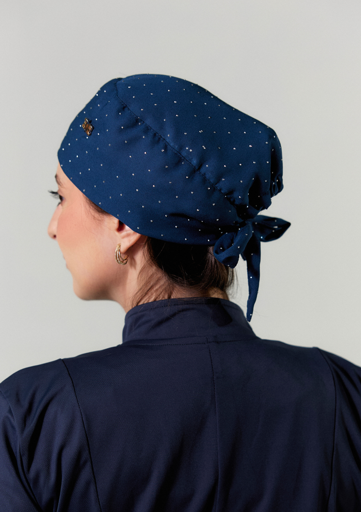 NEW - Gorro Star 2.0 Azul Forrado em Cetim