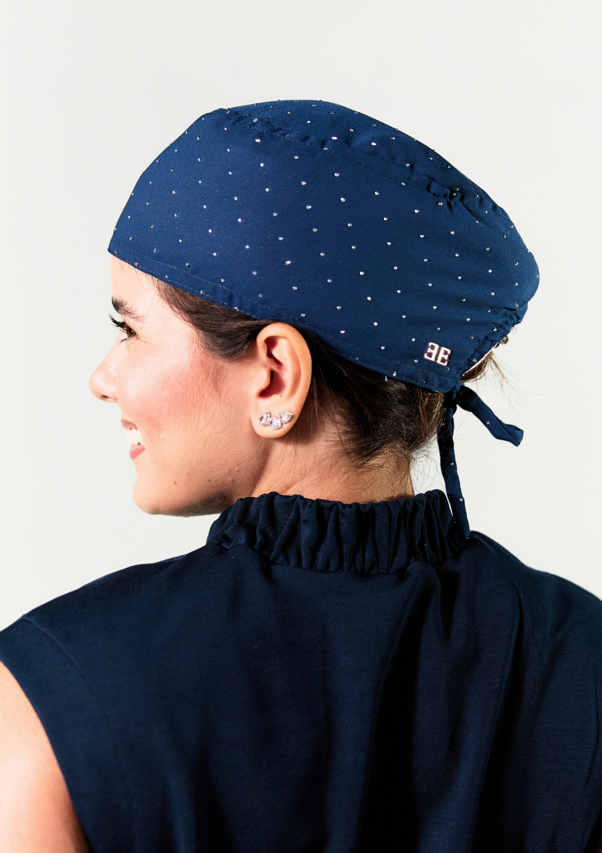 NEW - Touca Star 2.0 Azul Forrada em Cetim