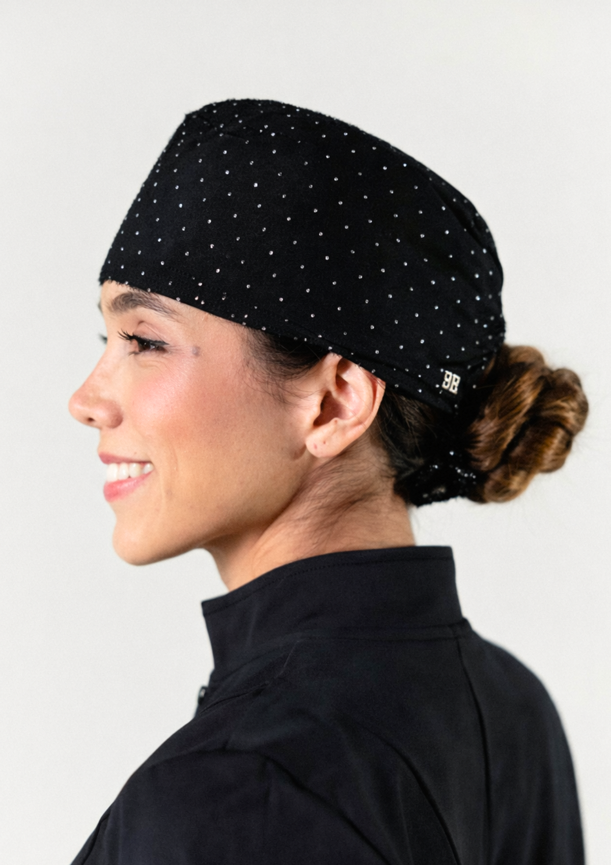 NEW - Touca Star 2.0 Preta Forrada em Cetim