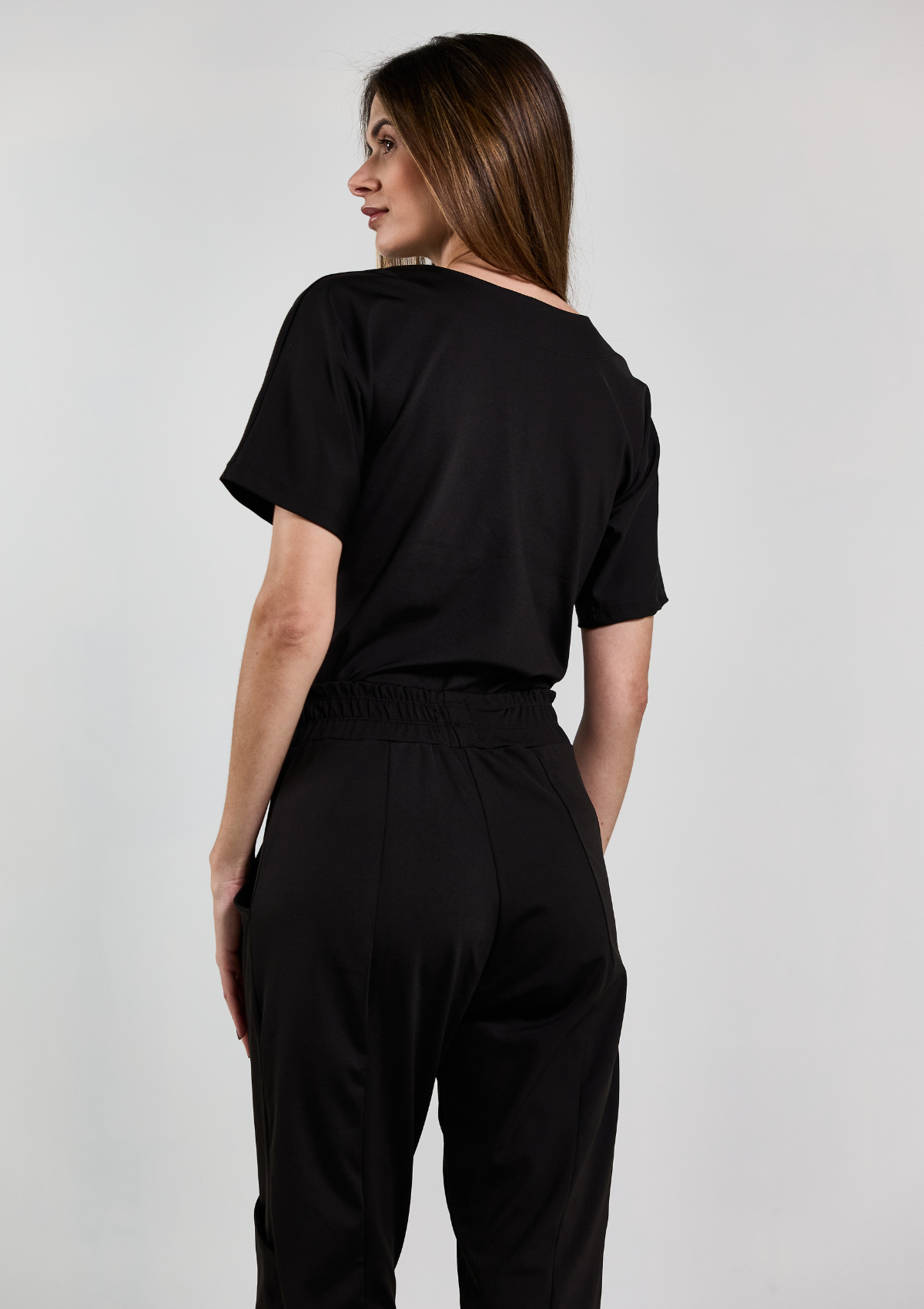 NEW- Scrub Paula Poliamida - Preto
