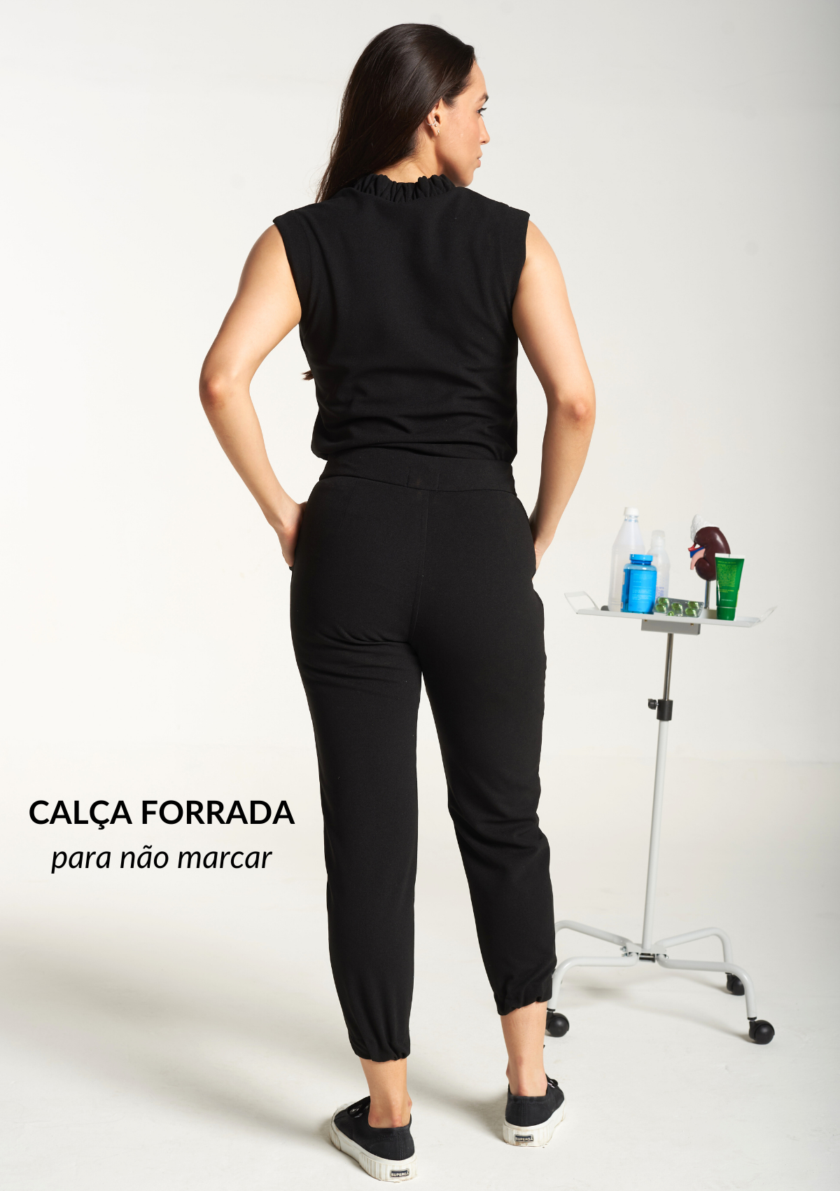 Scrub Fernanda - Preto