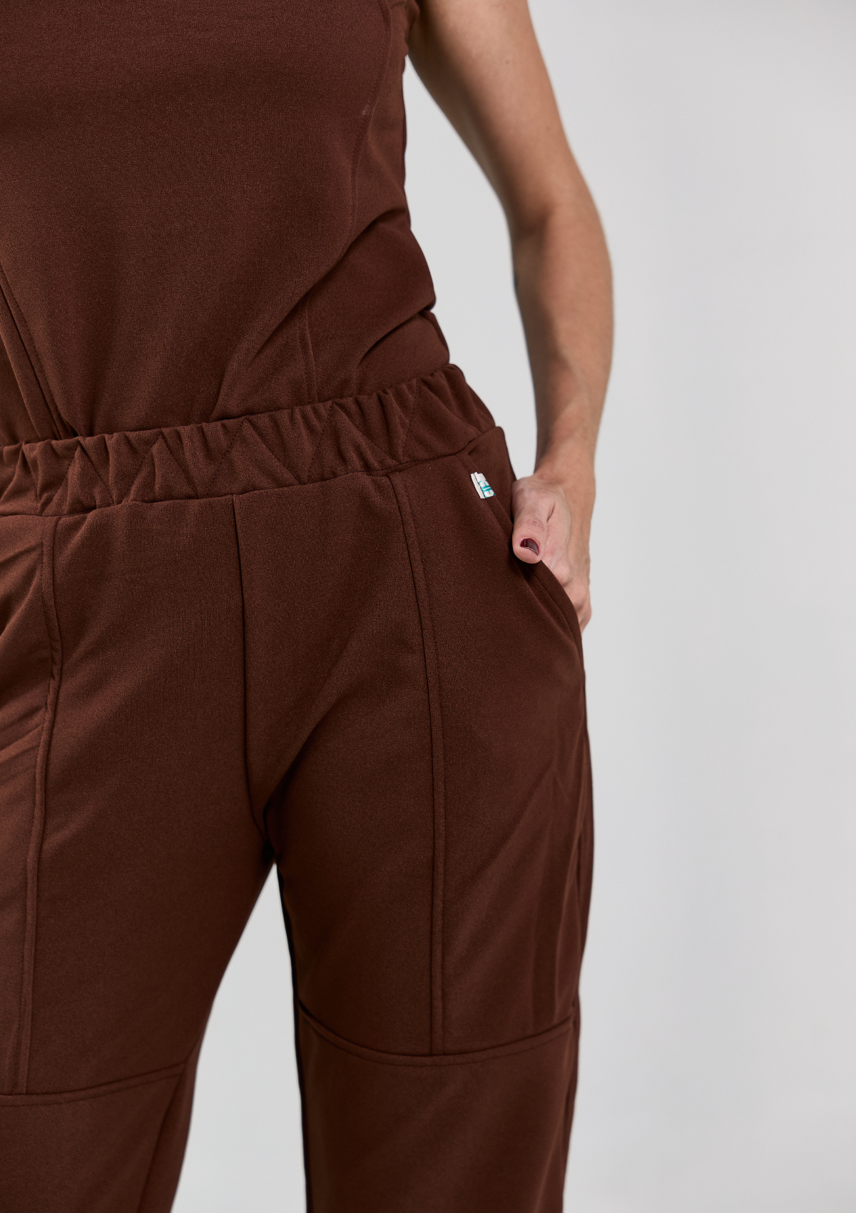 NEW - Scrub Fernanda 2.0 - Marrom Espresso