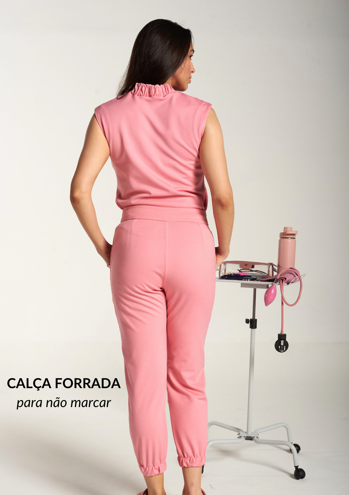 Scrub Fernanda - Rosa