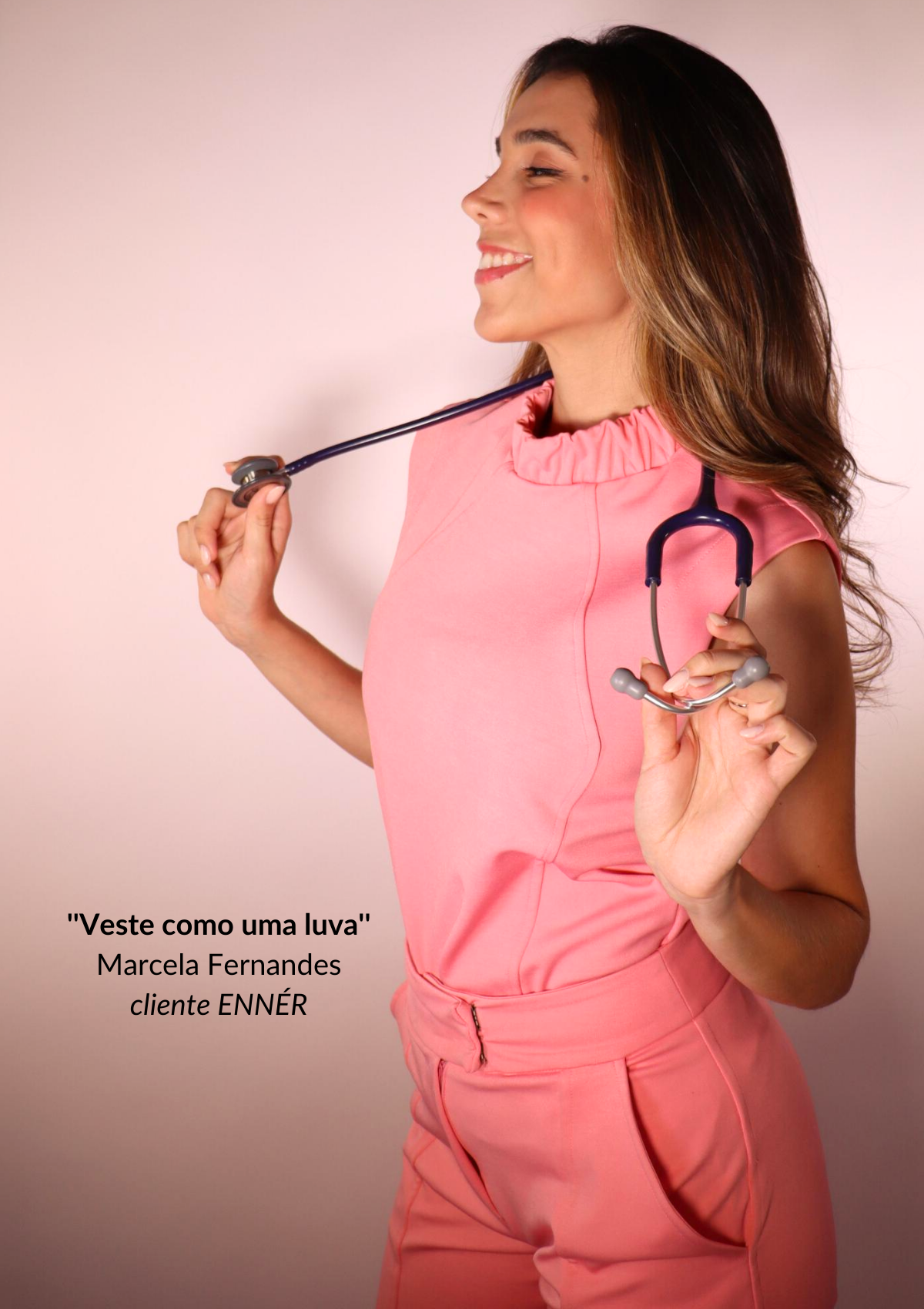 Scrub Fernanda - Rosa