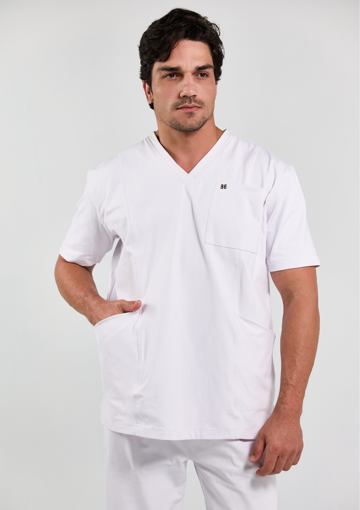 NEW - Scrub Gabriel Poliamida - Branco
