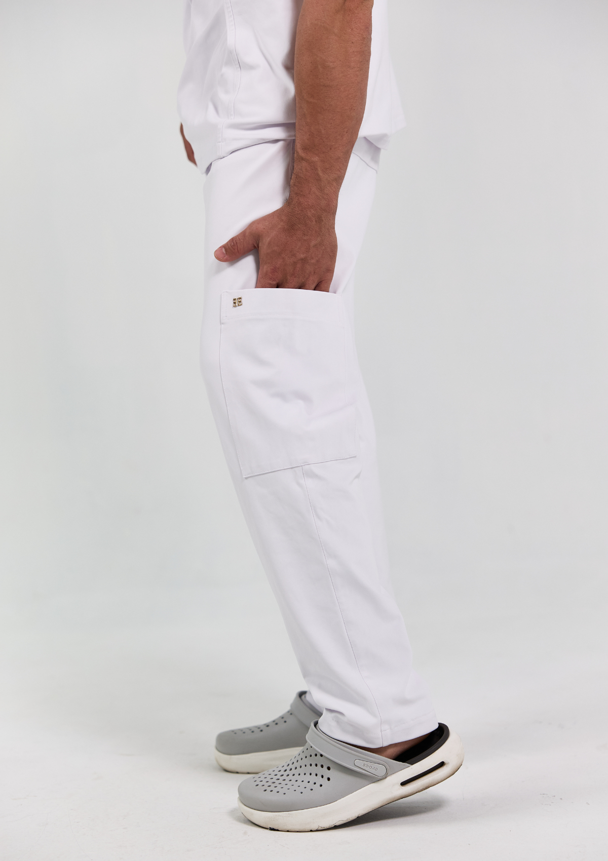 NEW - Scrub Gabriel Poliamida - Branco